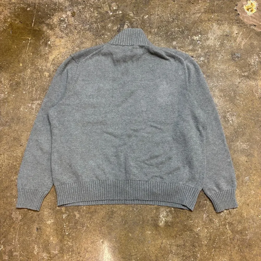 Polo Ralph Lauren Button Knit Pullover Sweater Men's XL Preppy Old Money